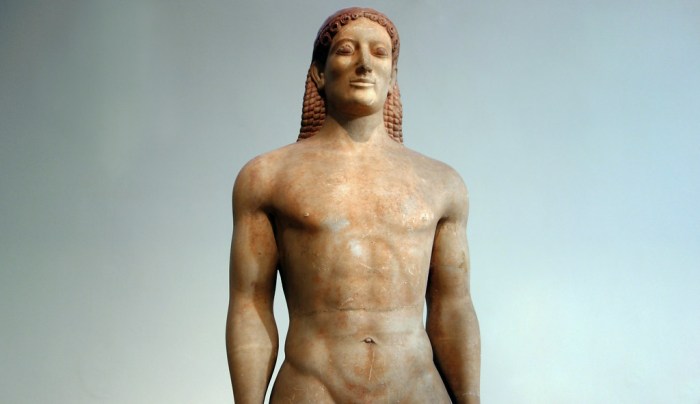 Anavysos kouros ap art history