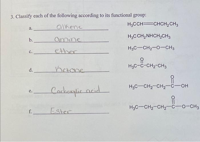 Following molecule classify according functional solved group answers transcribed problem text been show has