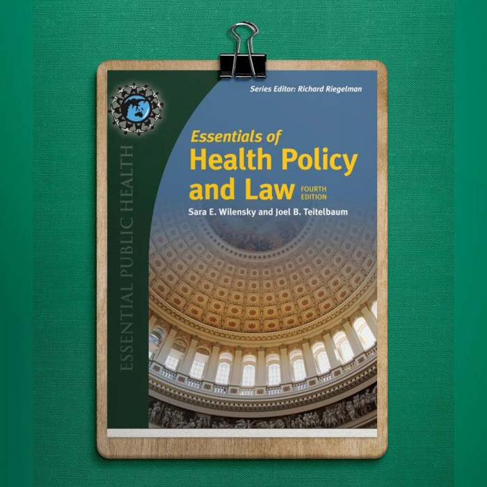 Essentials of health policy and law 4th edition pdf free